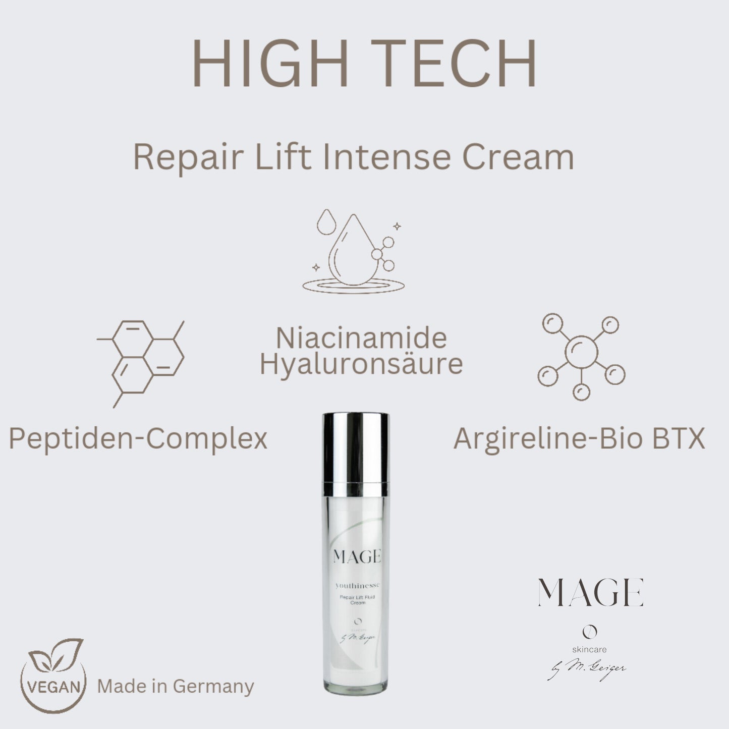 Repair Lift Intense Cream verleiht Glow liftet mit Bio BTX, repariert und versorgt Hautzellen, für trockene Haut mit Viaminen