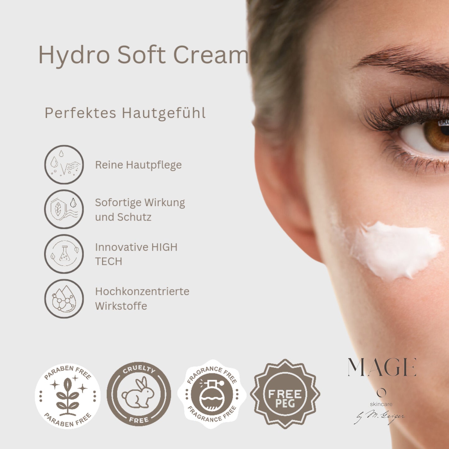Hydro Soft Cream tiefe Feuchtigkeit SOS beseitigt schnell die Rötungen