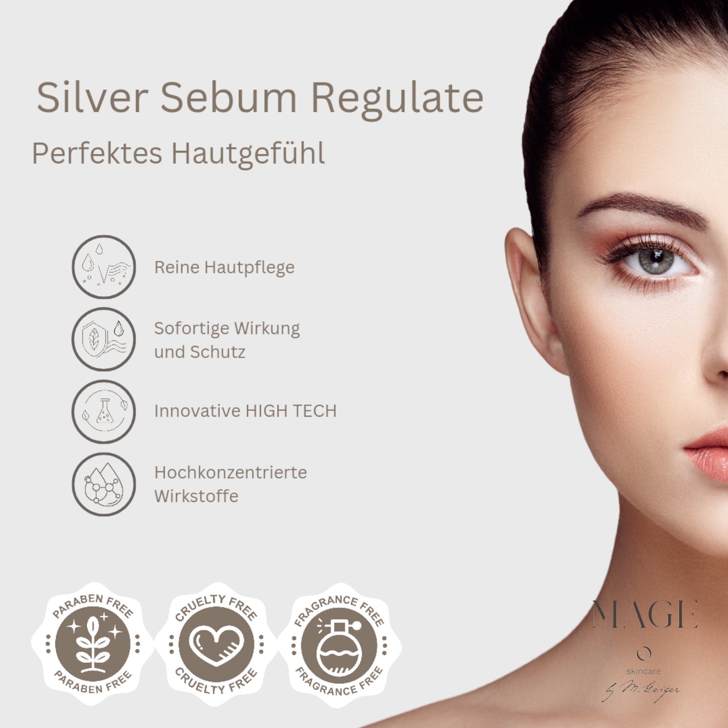 Silver Sebum Regulate wirkt schnell gegen Pickeln reguliert fettige Haut