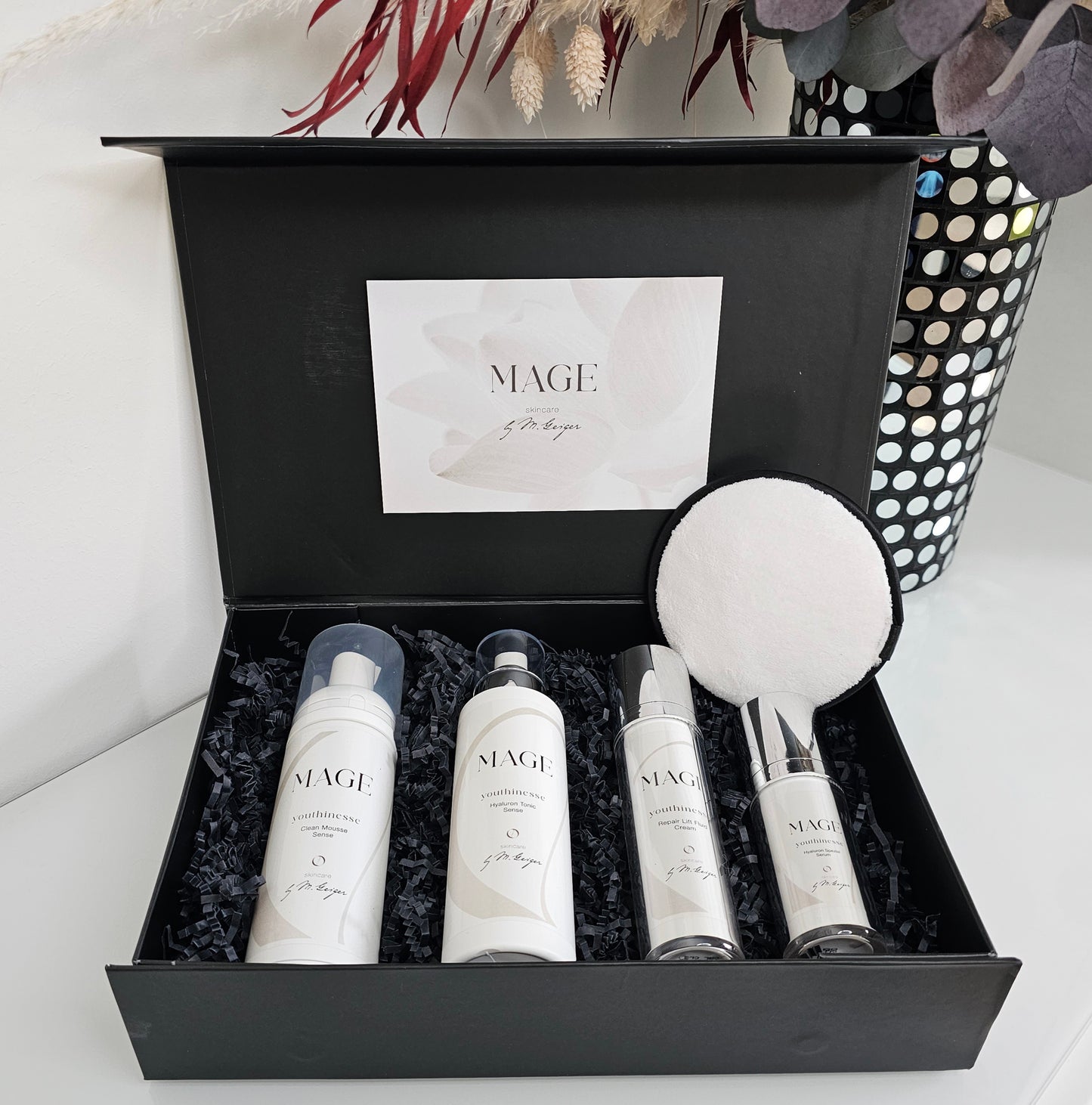 Beauty Set"SENSITIV" MAGE Skincare alles inklusive Beseitigung von Rötungen, Repair und Lifting sofort und langfristig