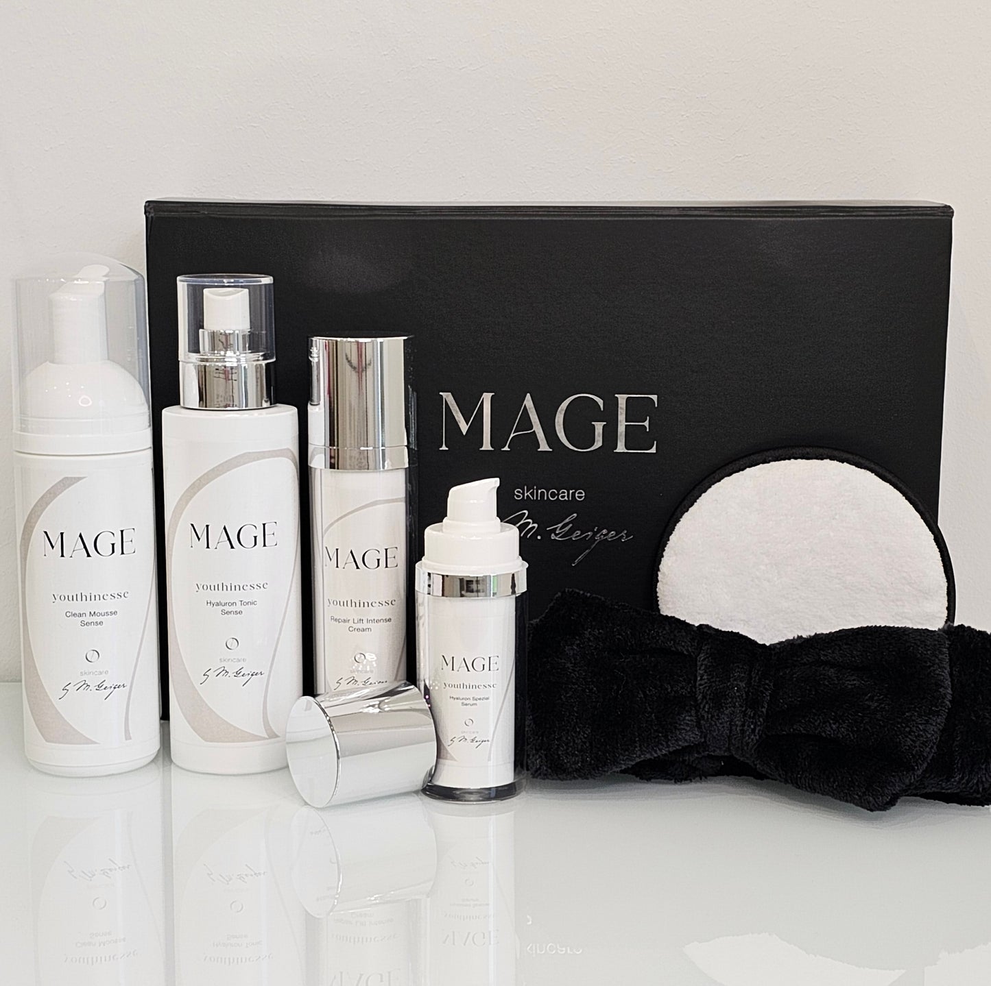 Beauty Set "TROCKENE HAUT" MAGE Skincare alles inklusive Repair für Hautzellen und gleichzeitiges Anti Aging