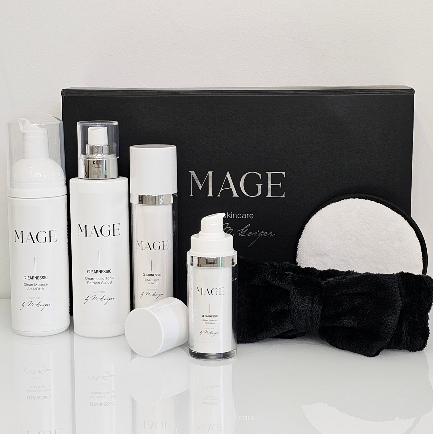 Beauty Set "AKNE" MAGE Skincare alles inklusive effektive SOS Hilfe bei Pickeln und Entzündungen