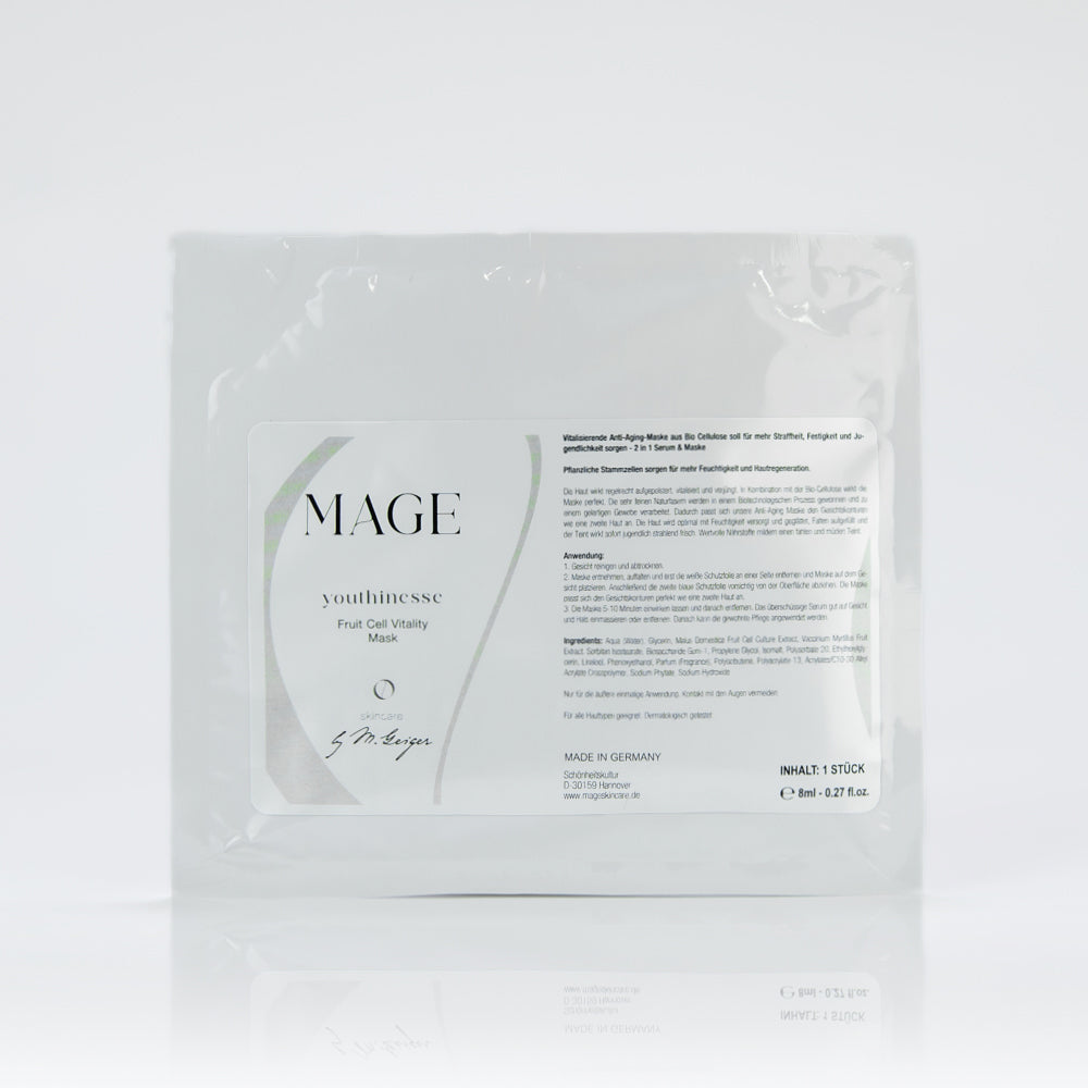 Fruit Cell Vitality Mask exklusive Vliesmaske liftet und belebt die Haut
