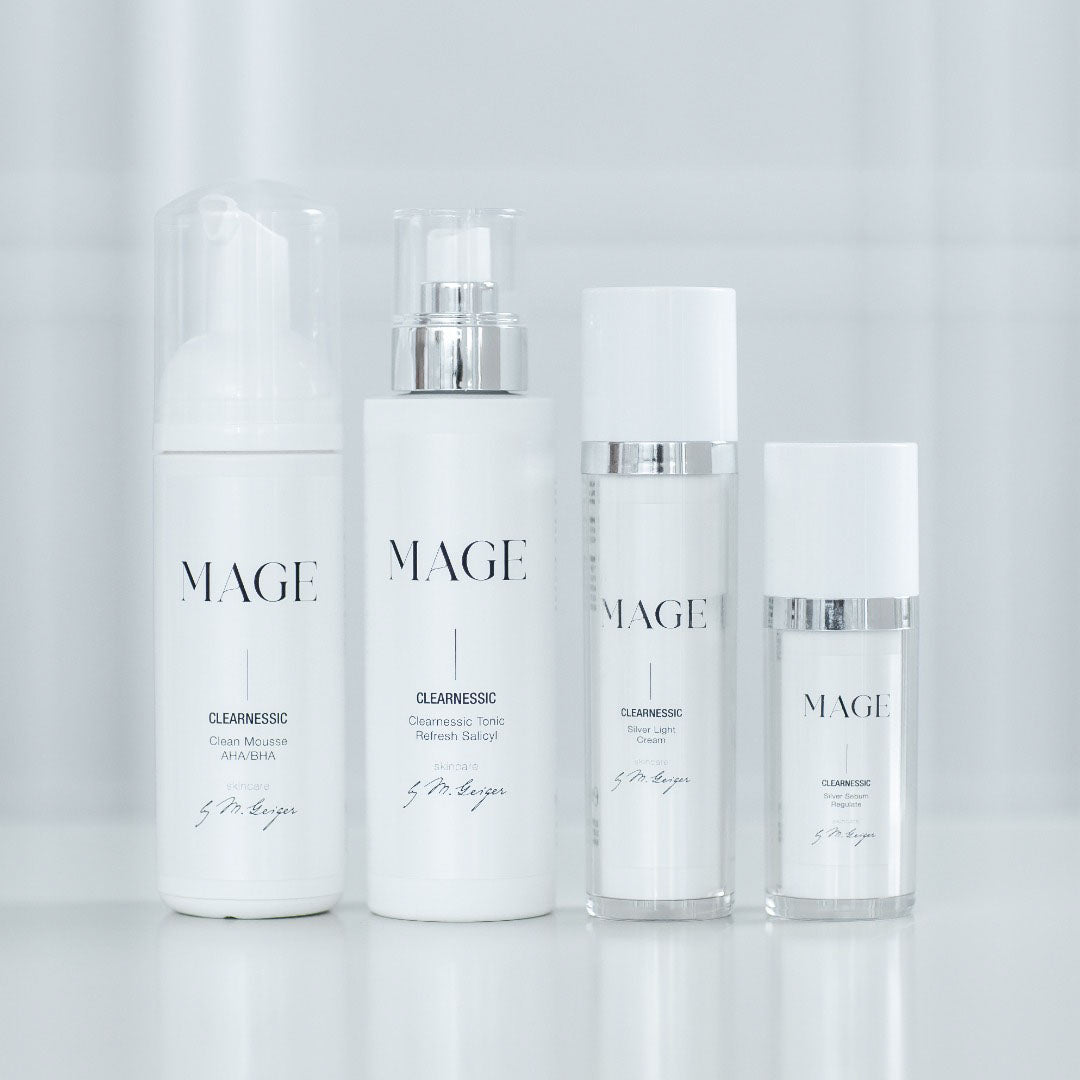 Beauty Set "AKNE" MAGE Skincare alles inklusive effektive SOS Hilfe bei Pickeln und Entzündungen